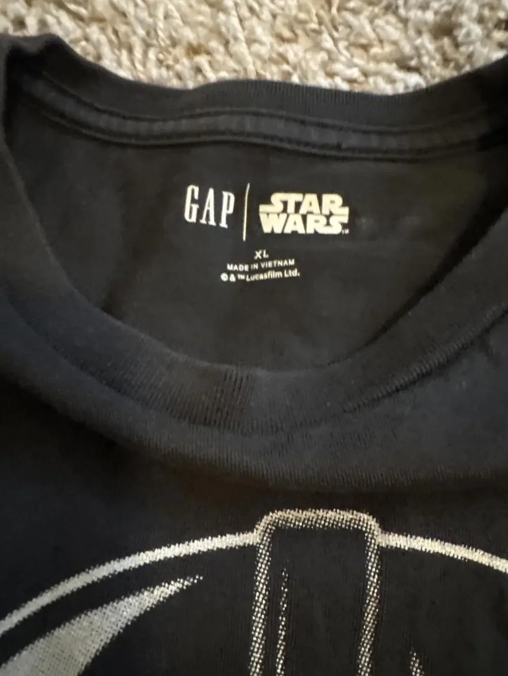 Gap Kids Boys XL T Shirts Lot of 2 Star Wars & Cars